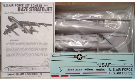 K7 Boeing B-47E Stratojet U.S. Air Force Jet Bomber 1/72 Hasegawa, сборные модели авиации, scale72