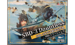 Модель FH6001 Douglas SBD-3 Dauntless FlyHawk 1:72