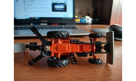 Трактор МТЗ Беларус экскаватор, масштабная модель трактора, Компаньон, scale43