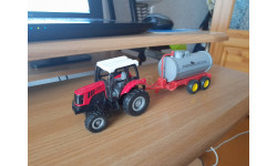 Farm Tractor с прицепом