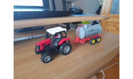 Farm Tractor с прицепом, масштабная модель трактора, Китай, scale43