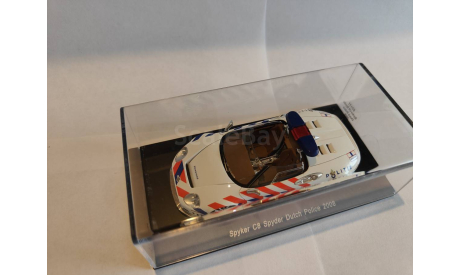 Spyker C8 spyder police. Spark. 1/43, масштабная модель, 1:43