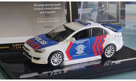Полиция. Ч.2. Lancer EX, Evolution X. Цены 23.05., масштабная модель, Mitsubishi, Vitesse, scale43