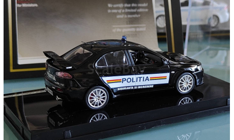 Полиция. Ч.2. Lancer EX, Evolution X. Цены 23.05., масштабная модель, Mitsubishi, Vitesse, scale43