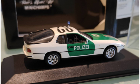 Porsche 924 polizei., масштабная модель, Minichamps, scale43