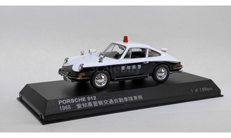 Porsche 911 (912) police patrol car., масштабная модель, scale43