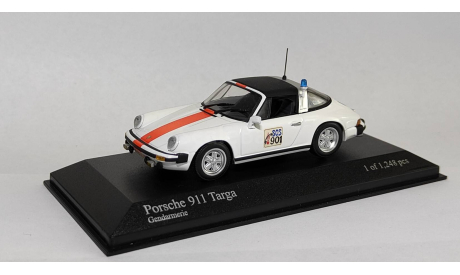 Porsche 911 targa gendarmerie, масштабная модель, Minichamps, scale43