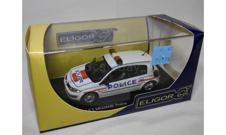 Renault Megan Police., масштабная модель, Eligor, scale43