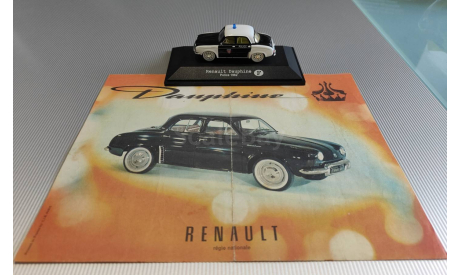 Renault Dauphine Police., масштабная модель, scale43