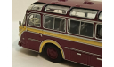 Автобус HENSCHEL HS 100 N 1953 Yellow/Brown 1:72 Atlas металл 7163103 Хеншель Bus Collection, масштабная модель, scale72