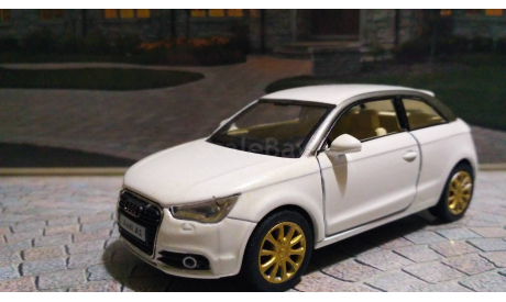 Ауди А1 от kinsmart масштаб 1/32, масштабная модель, Audi, 1:32