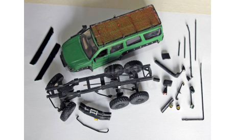 УАЗ Патриот 6х6. 1:43, масштабная модель, scale43