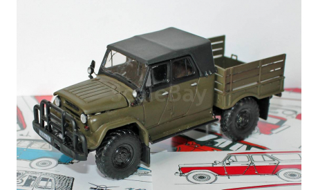 УАЗ БАРС-01 Грузовой. Цвет хаки. 1:43, масштабная модель, scale43