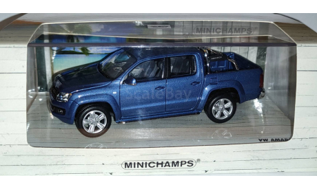 Volkswagen Amarok Blue, масштабная модель, Minichamps, 1:43, 1/43