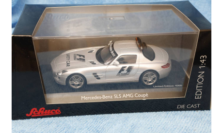 1/43 Mercedes-Benz SLS AMG Safety Car Schuco, масштабная модель, scale43