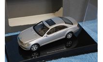1/43 Mercedes-Benz S W221 Autoart Dealer, масштабная модель, scale43