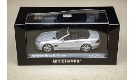 1/43 Mercedes-Benz SL-Klasse R230 Mopf, масштабная модель, Minichamps, scale43