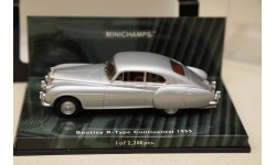 1/43 Bentley R-Type Minichamps.