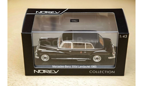 1/43 Mercedes_Benz 300d City of Vatican, масштабная модель, Mercedes-Benz, Norev, 1:43