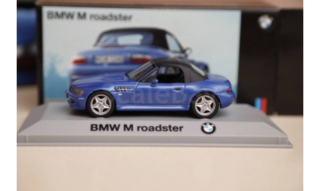 1/43 BMW M Roadster Soft Top Minichamps dealer, масштабная модель, 1:43