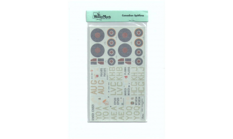 1/48 Декаль Canadian Spitfires WaterMark Decals 48002 1943, фототравление, декали, краски, материалы, scale48