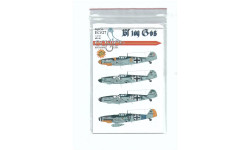 1/48 Декаль Bf-109 G-6s Eagle Cals