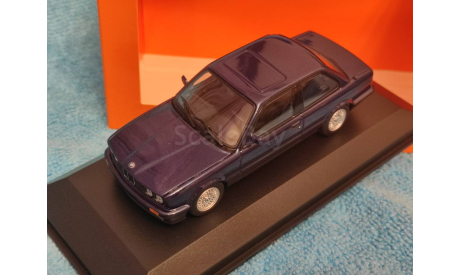 1/43 BMW 3 E30 Coupe Maxichamps, масштабная модель, scale43