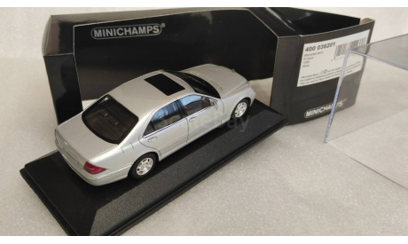 1/43 Mercedes-Benz S-Class 1998 W220 Minichamps, масштабная модель, scale43