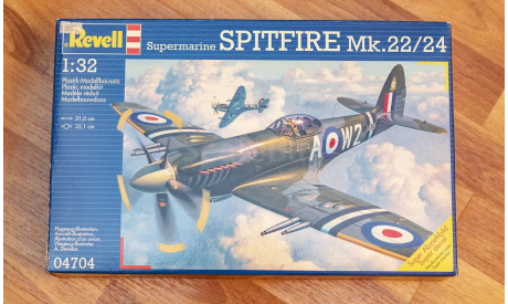 1/32 Revell  Spitfire 22/24, сборные модели авиации, scale32