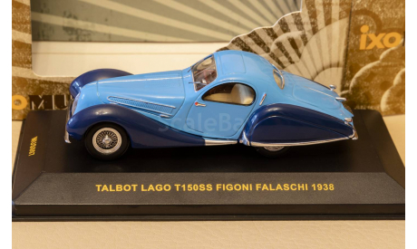 1/43 Talbot Lago T 150SS Figoni Falaschi 1938 IXO MUS007, масштабная модель, IXO Museum (серия MUS), scale43