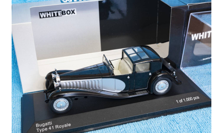 1/43 Bugatti Type 41 Royale, масштабная модель, WhiteBox, scale43