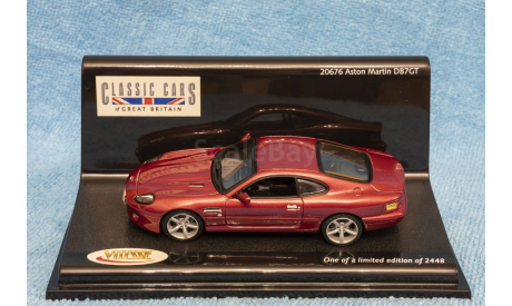 1/43 Aston Martin DB7GT Vitesse, масштабная модель, scale43