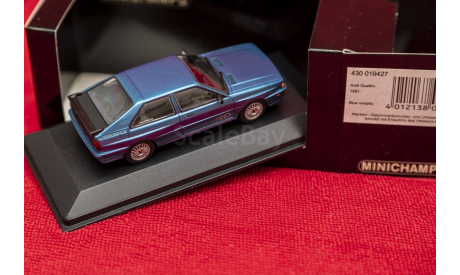 1/43 Audi Quattro Minichamps, масштабная модель, 1:43