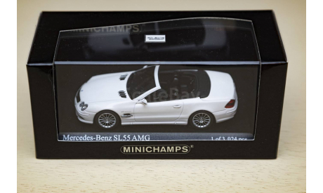 1/43 Mercedes-Benz SL55 AMG Minichamps, масштабная модель, scale43