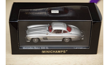 1/43 Mercedes-Benz 300 SL Minichamps, масштабная модель, scale43