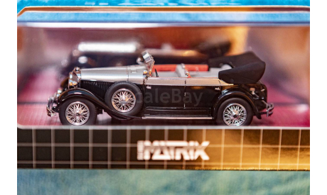 1/43 Mercedes-Benz 770k Cabriolet D W07 1930, масштабная модель, Matrix, scale43