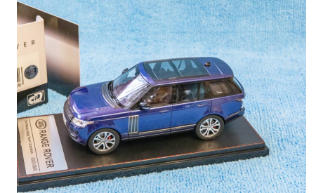 1/43 Range Rover Autobiography Blue, масштабная модель, LCD, scale43