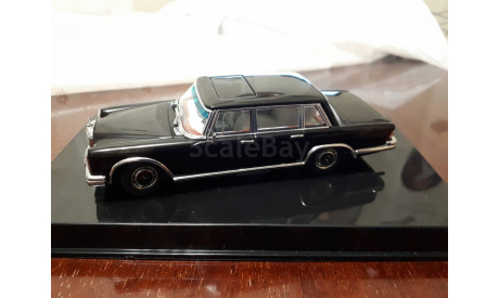 Mercedes Typ 600 SWB (W100) black autoart 1:43, масштабная модель, Mercedes-Benz, 1/43