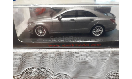 Mercedes CLS 63 AMG (C218) 2012 Spark 1:43, масштабная модель, Mercedes-Benz, 1/43