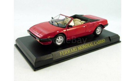 FERRARI Mondial Cabriolet (модель+журнал), журнальная серия Ferrari Collection (GeFabbri), Ferrari Collection (Ge Fabbri), 1:43, 1/43