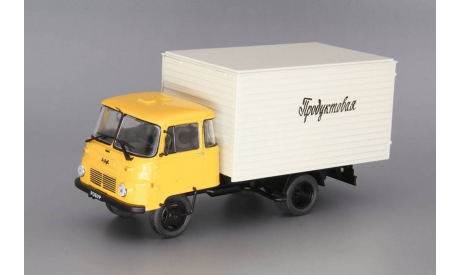 Robur LD3000 Промтоварный фургон (модель+журнал), журнальная серия Автомобиль на службе (DeAgostini), Автомобиль на службе, журнал от Deagostini, 1:43, 1/43