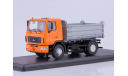 МАЗ-5550 самосвал (рестайлинг), масштабная модель, Start Scale Models (SSM), 1:43, 1/43