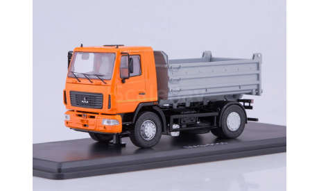 МАЗ-5550 самосвал (рестайлинг), масштабная модель, Start Scale Models (SSM), 1:43, 1/43