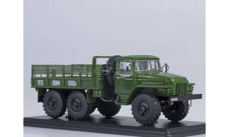 УрАЛ-375Д бортовой (хаки), масштабная модель, Start Scale Models (SSM), scale43