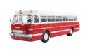 Ikarus 55 красно-белый Classicbus, масштабная модель, 1:43, 1/43