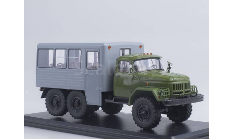 ЗиЛ-131 вахтовый автобус (хаки-серый), масштабная модель, Start Scale Models (SSM), scale43