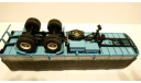 МАЗ 5205А полуприцеп с тентом, голубой с серым, масштабная модель, Наш Автопром, 1:43, 1/43