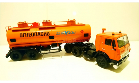 КамАЗ-54112 с полуприцепом-цистерной НЕФАЗ-96742, масштабная модель, Start Scale Models (SSM), 1:43, 1/43
