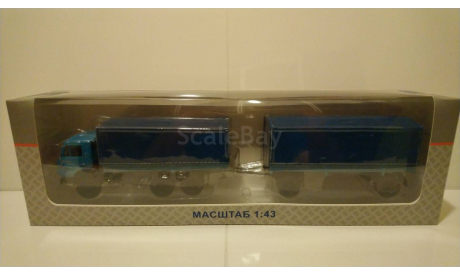 КамАЗ-5320 с прицепом ГКБ-8350, масштабная модель, Start Scale Models (SSM), 1:43, 1/43