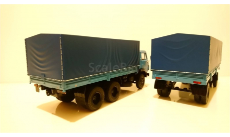 КамАЗ-5320 с прицепом ГКБ-8350, масштабная модель, Start Scale Models (SSM), 1:43, 1/43